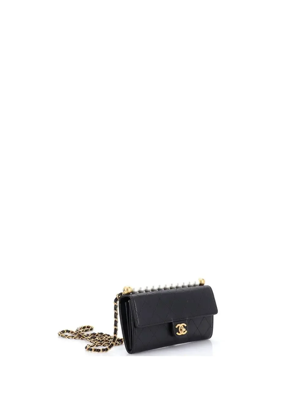 Chanel Chic Pearls Clutch With Chain #253456C29B